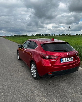 Mazda 3 cena 49500 przebieg: 124568, rok produkcji 2014 z Brzeg Dolny małe 67